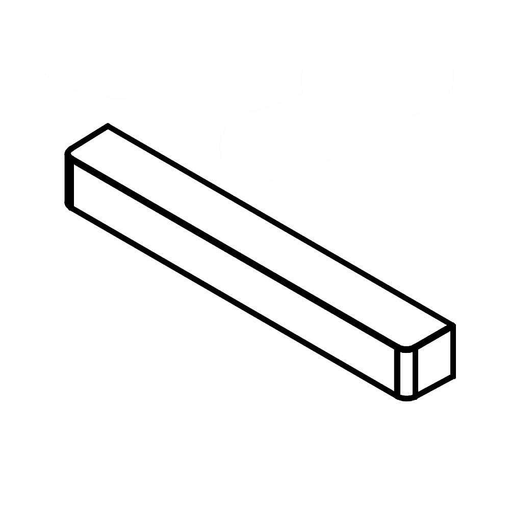 Whirlpool Part #w10717577, Handle | 4.75 x 0.50 x 0.50