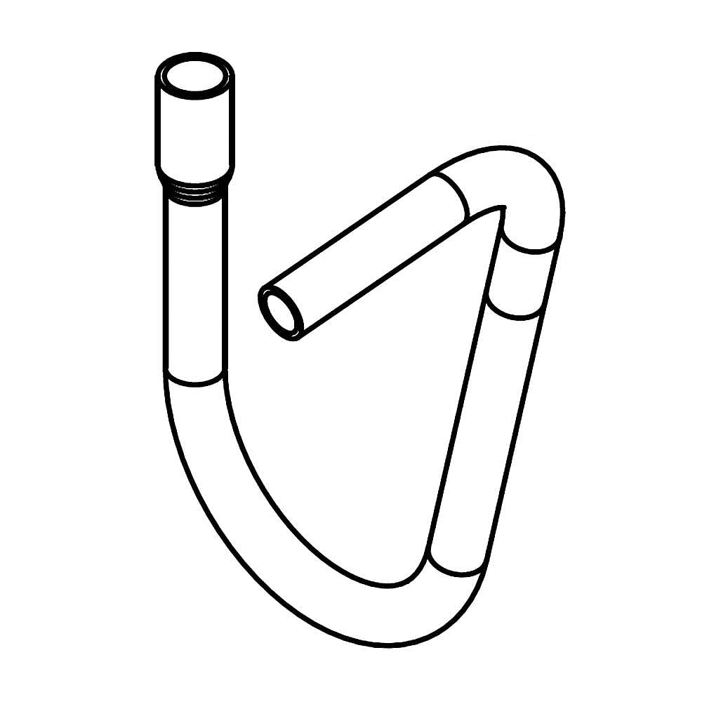 Part #w10721470, Suction Tube / 4.12 x 2.12 x 1.50