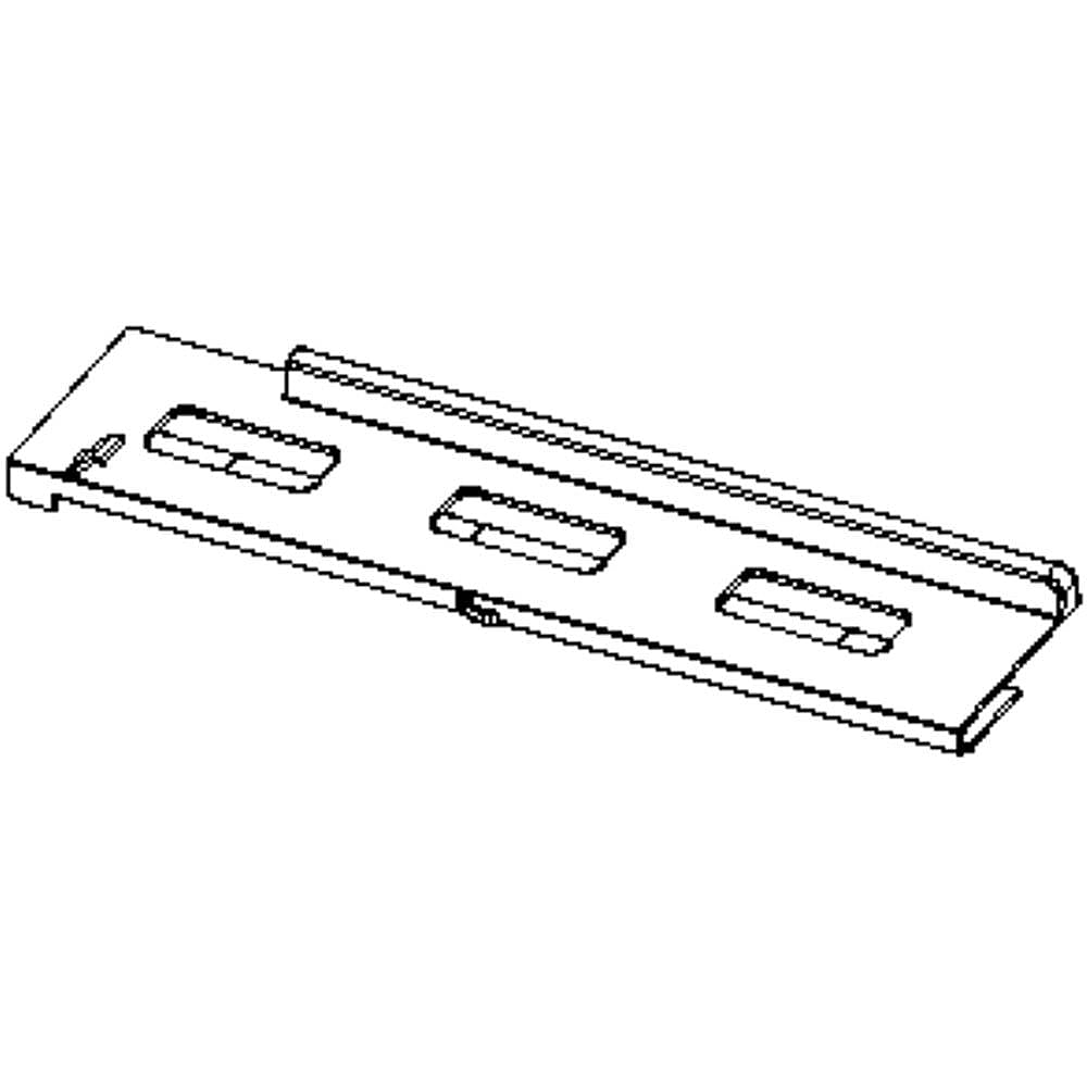 Part #w10728747, Refrigerator Slide / 10.25 x 2.50 x 0.50