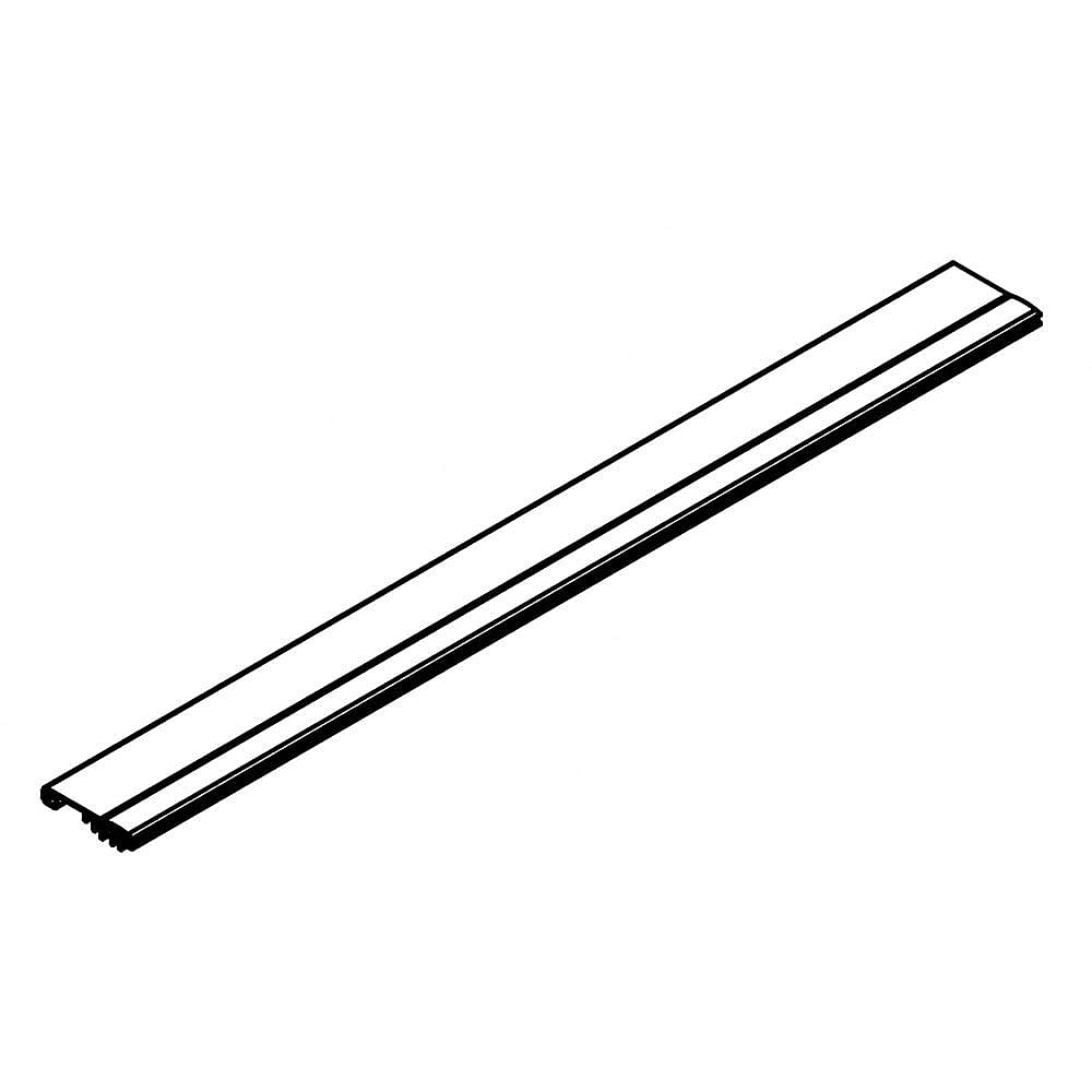 Part #w10730133, Shelf Trim, Rear / 25.50 x 1.15 x 0.50