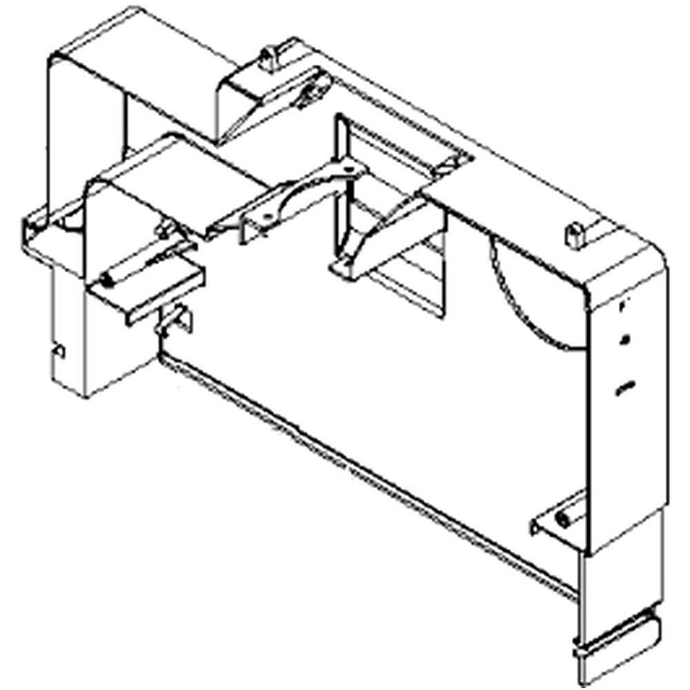 Part #w10730610, Refrigerator Body / 23.00 x 13.50 x 5.25