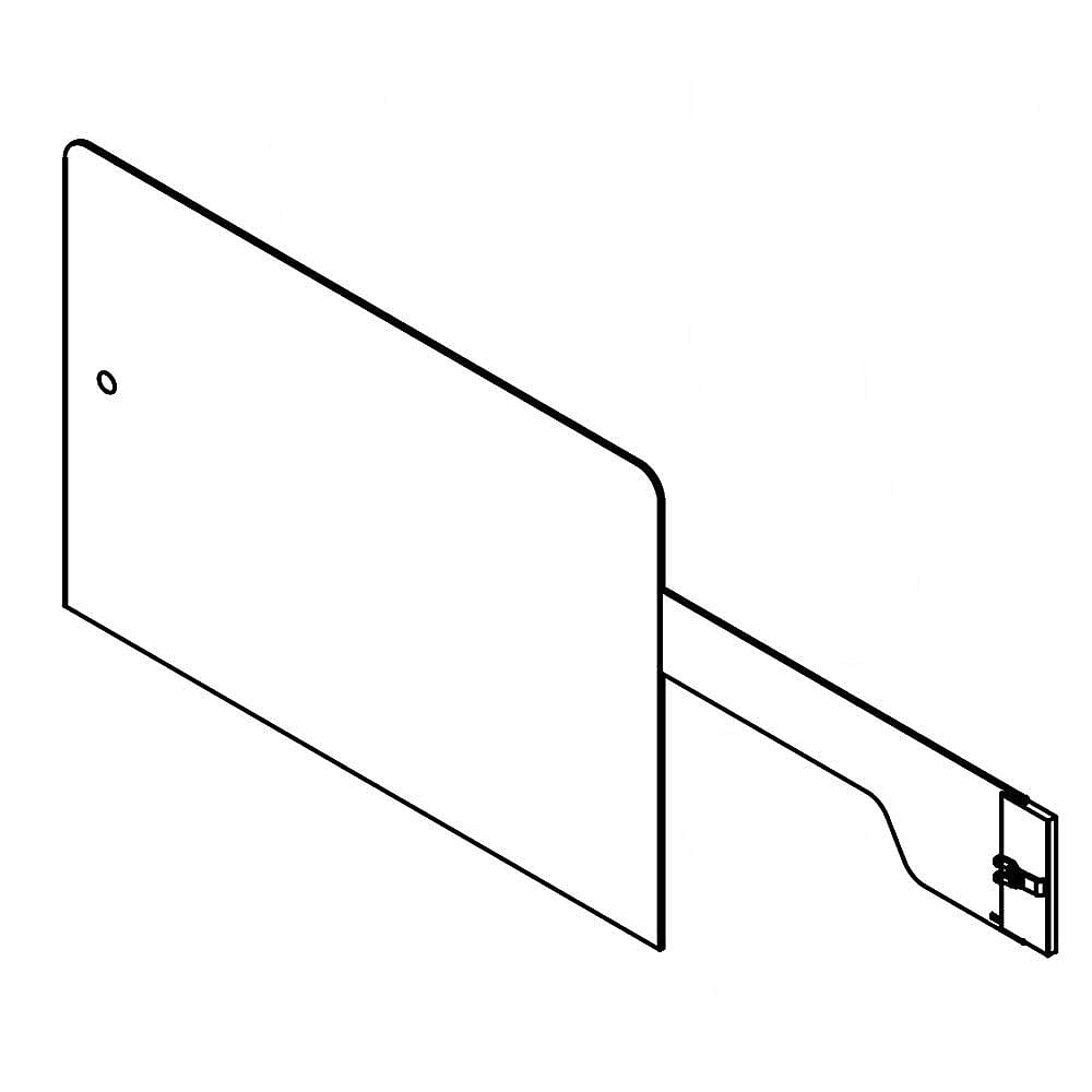 Maytag Part #w10731568, Refrigerator Keyboard | 7.75 x 2.25 x 0.13