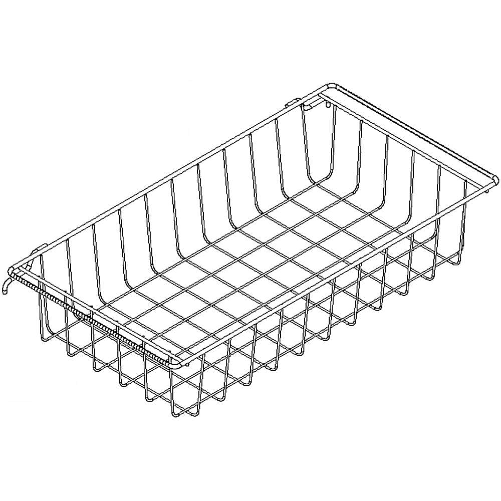 Part #w10736055, Freezer Basket / 24.50 x 13.25 x 5.00