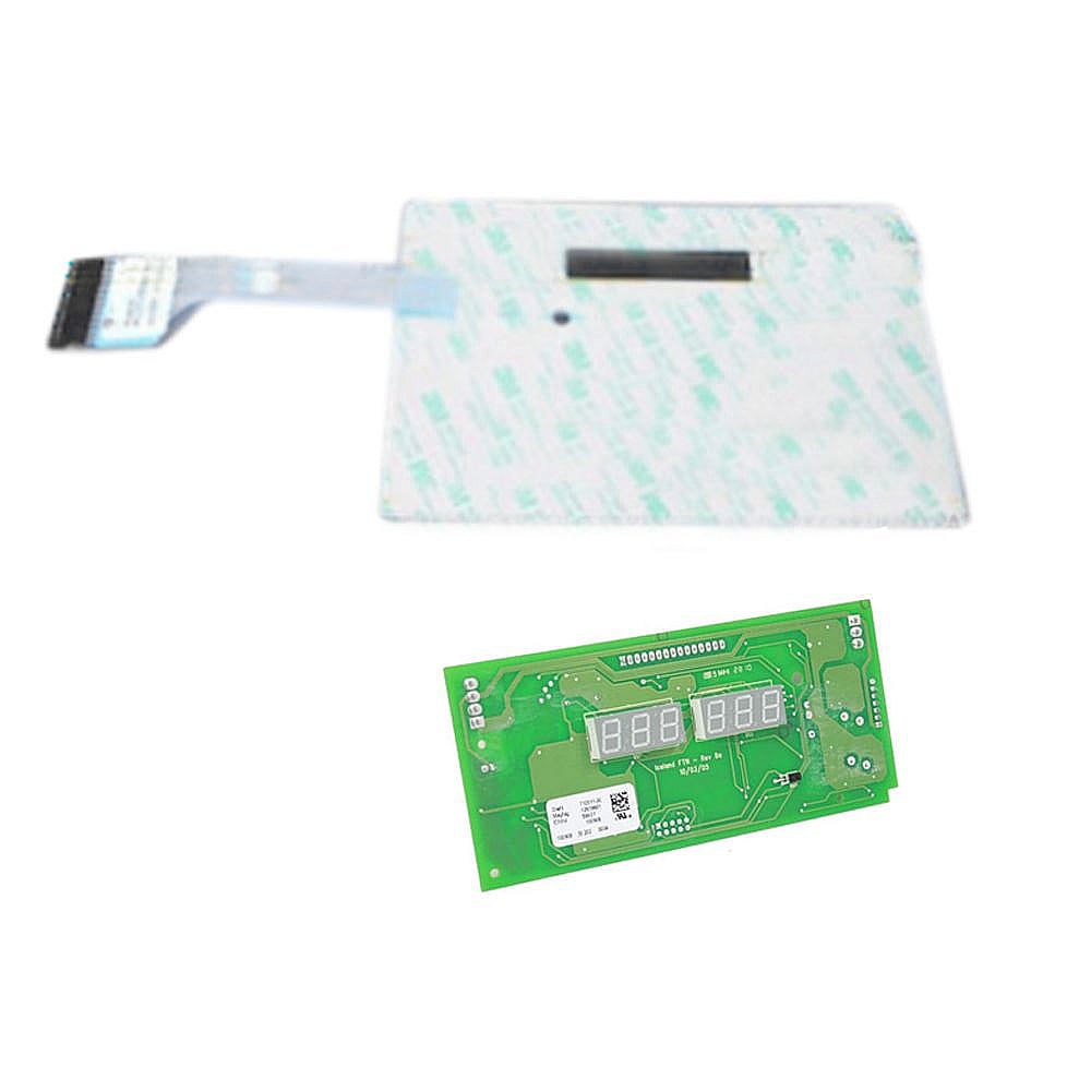 Part #w10740217, Refrigerator Dispenser Control Board And Panel Assembly (Replaces W10316089, W10708489) / 10.38 x 7.50 x 3.25