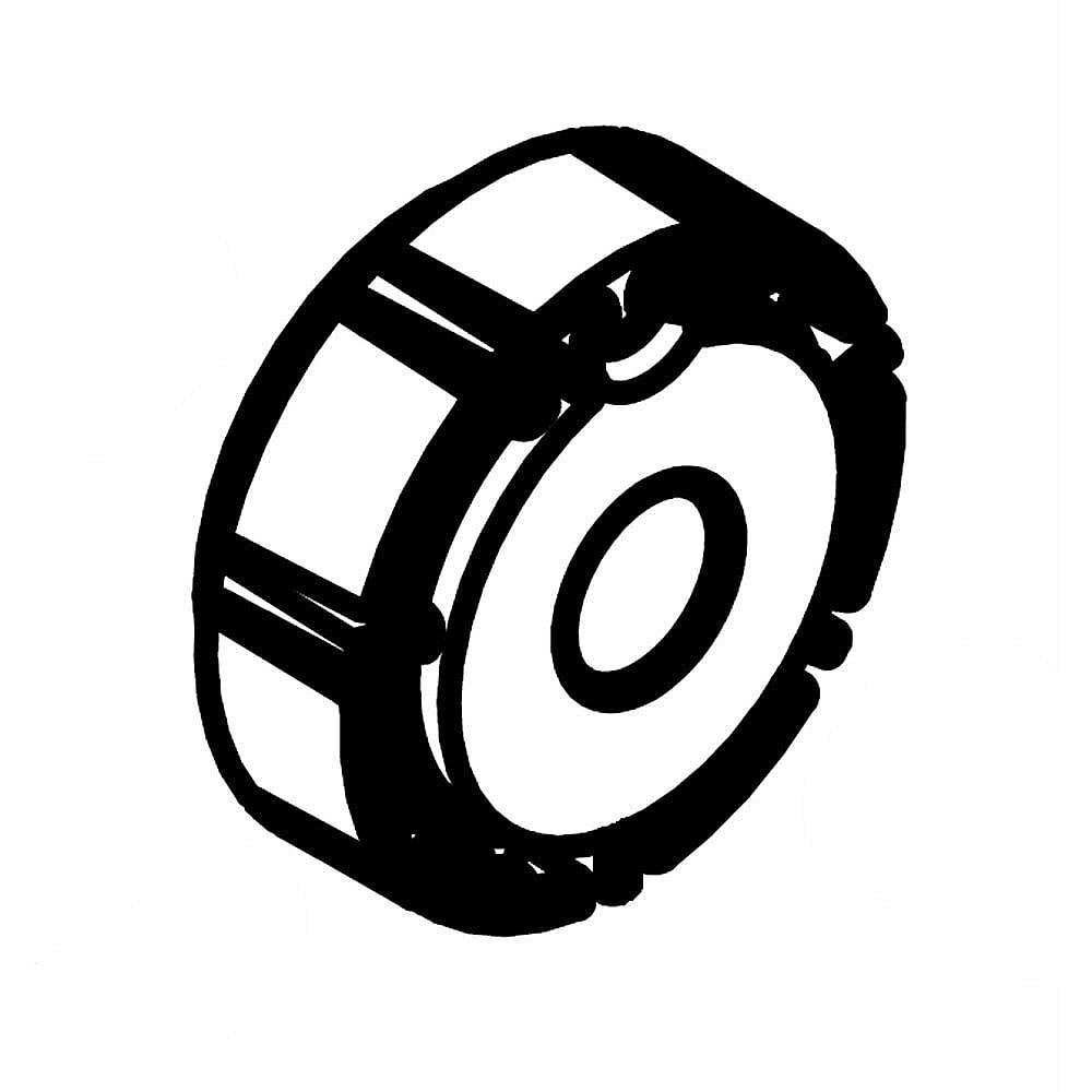 Part #w10742424, Refrigerator Roller Assembly / 1.00 x 1.00 x 0.25