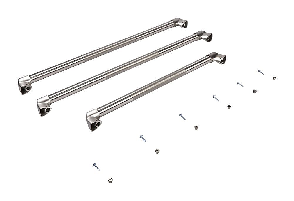 Part #w10745429, Refrigerator Pro Style Door Handle Set / 35.75 x 9.25 x 2.25