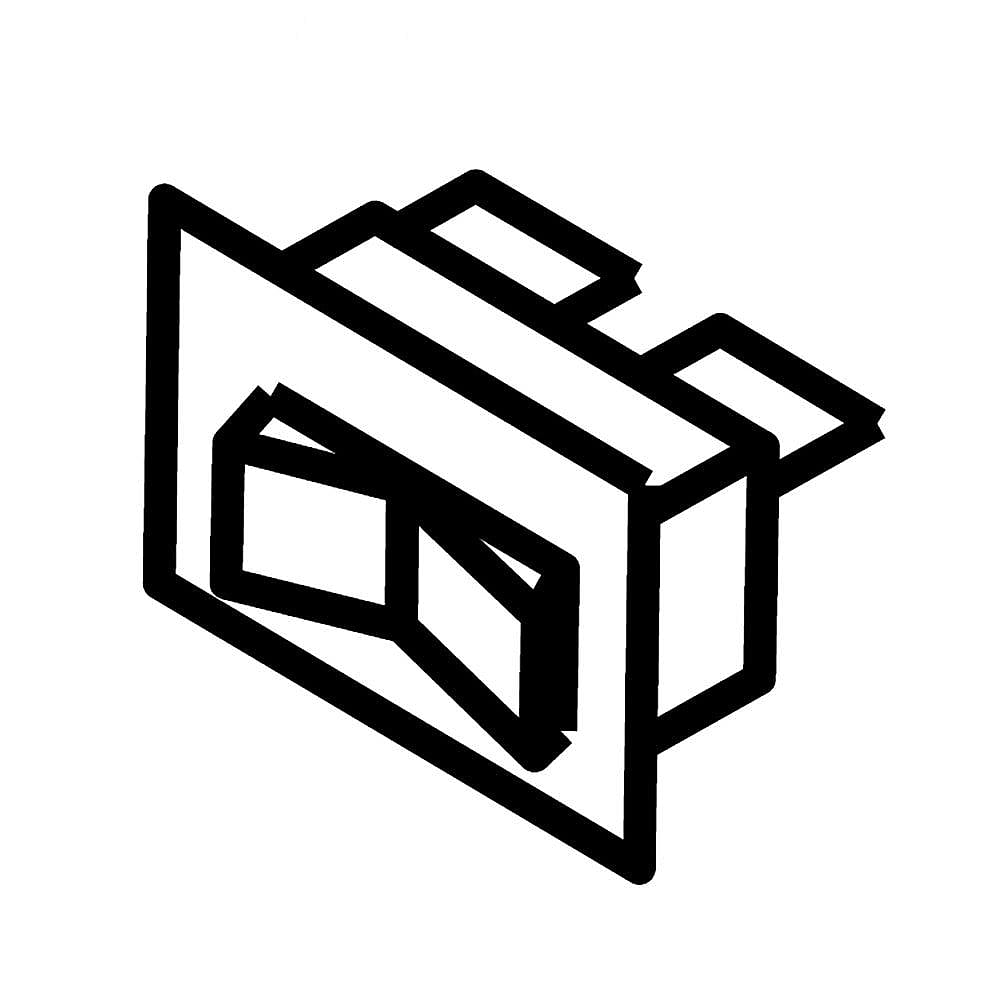 Whirlpool Part #w10749471, Rocker | 1.25 x 0.50 x 0.75