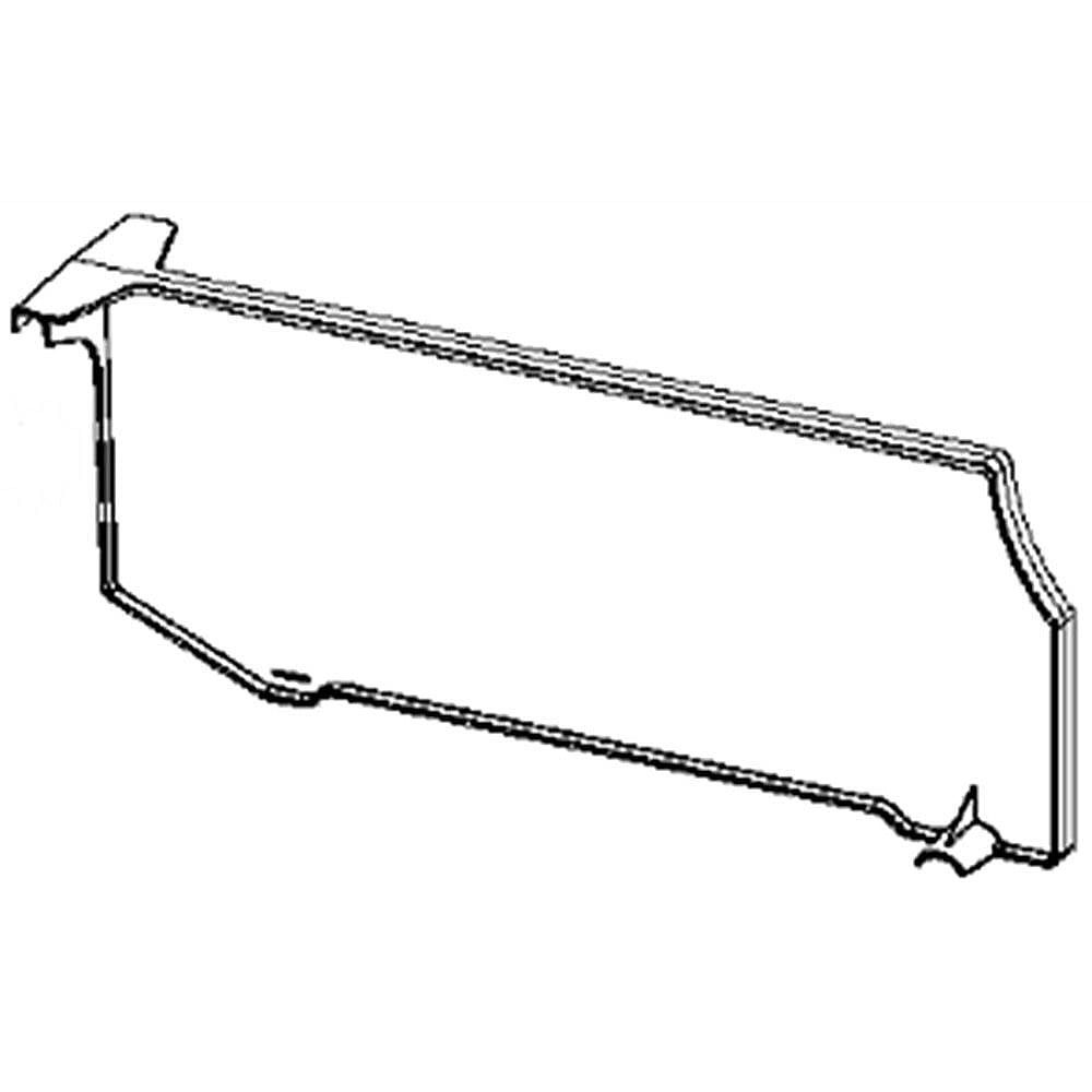 Part #w10753761, Refrigerator Drawer Divider / 16.50 x 3.75 x 6.25