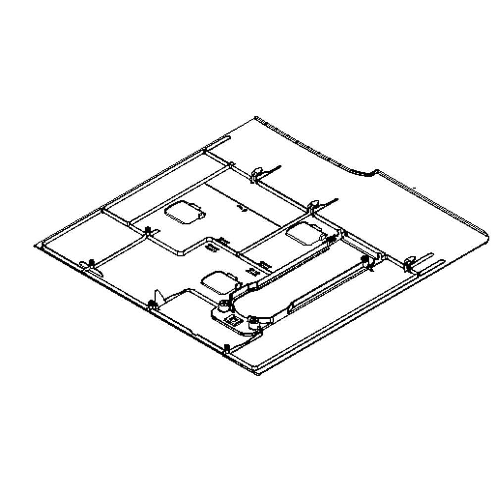 Photo of KitchenAid Part #w10754145, Cover, Waterbox | 23.25 x 19.50 x 2.75 from Repair Parts Direct