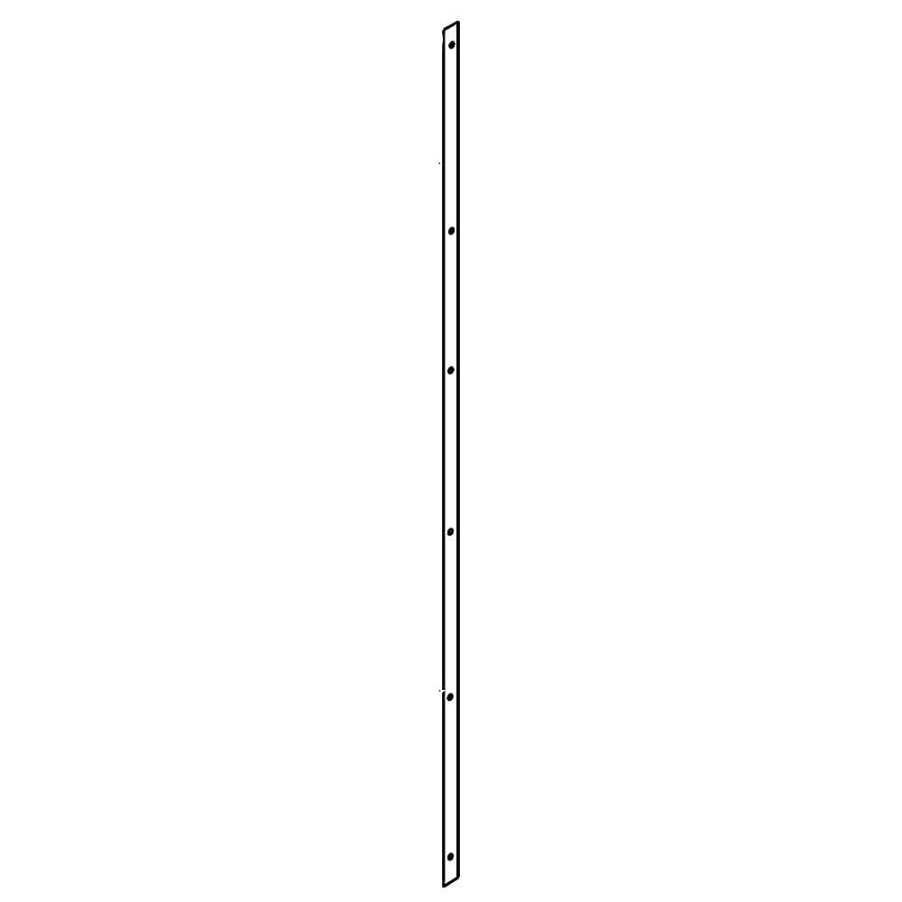 Part #w10756209, Refrigerator Hinge Side Door Spacer / 70.50 x 1.75 x 0.08