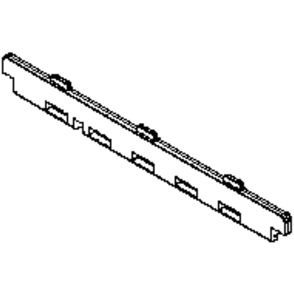 Part #w10757499, Bracket-Ui A / 10.25 x 1.00 x 0.75