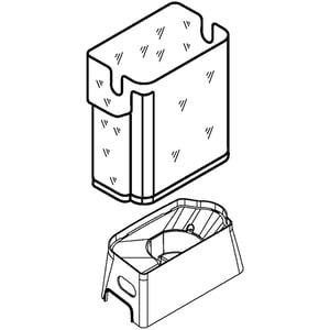 Refrigerator Ice Container Assembly W10769145