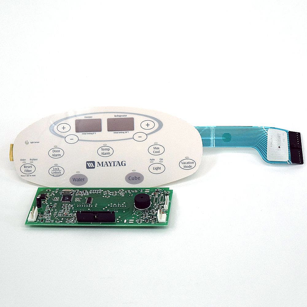 Photo of Refrigerator User Interface Assembly from Repair Parts Direct