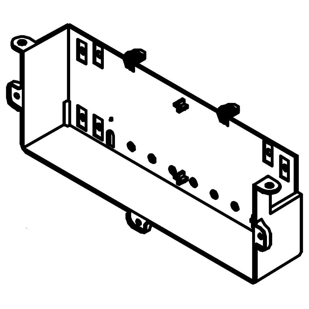 Part #w10772866, Main Pcb Box / 9.75 x 4.00 x 2.00