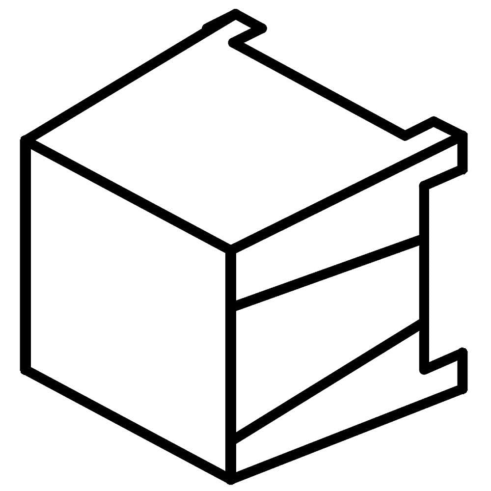 KitchenAid Part #w10772885, Cover Relay | 2.75 x 2.50 x 2.00