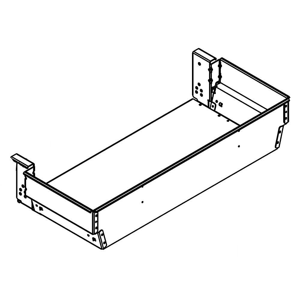 Photo of KitchenAid Part #w10774207, Bakset-Fzr | 29.75 x 15.50 x 7.00 from Repair Parts Direct