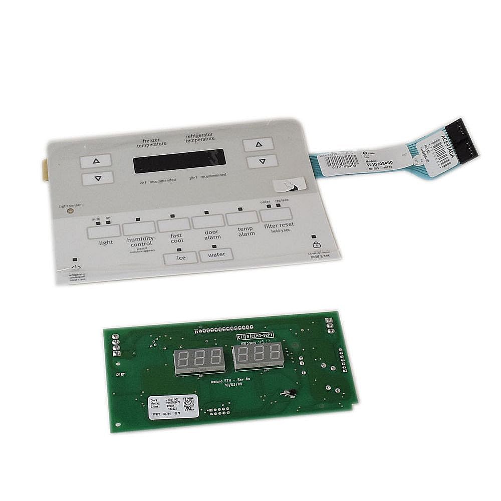 Part #w10776982, Refrigerator Dispenser Control Panel (Replaces W10316103, W10708490) / 12.00 x 5.25 x 5.75