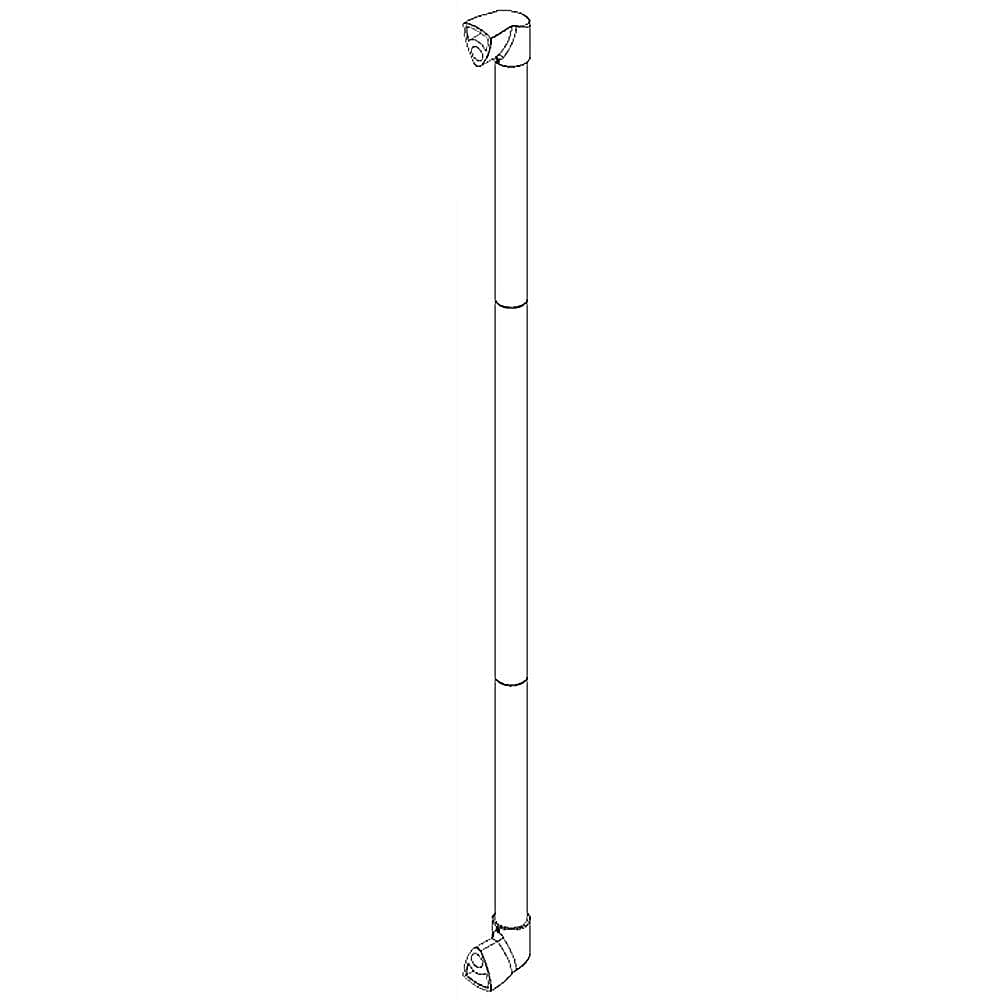 Part #w10777967, Refrigerator Handle Assembly / 45.25 x 2.75 x 1.75