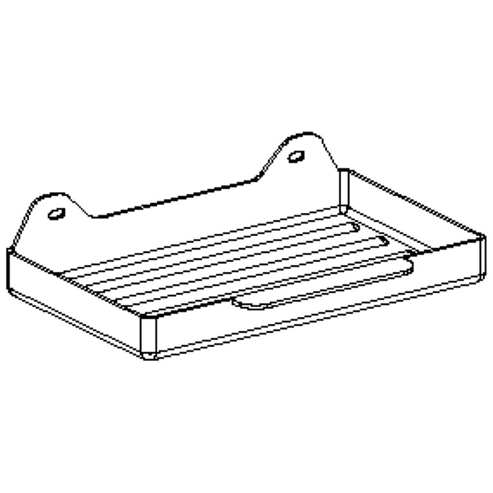 Part #w10782273, Water Tray / 8.00 x 5.50 x 2.25