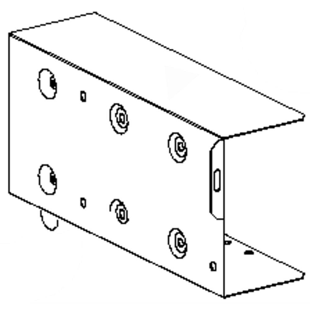 Whirlpool Part #w10782278, Pcb Cover | 8.00 x 4.25 x 3.00