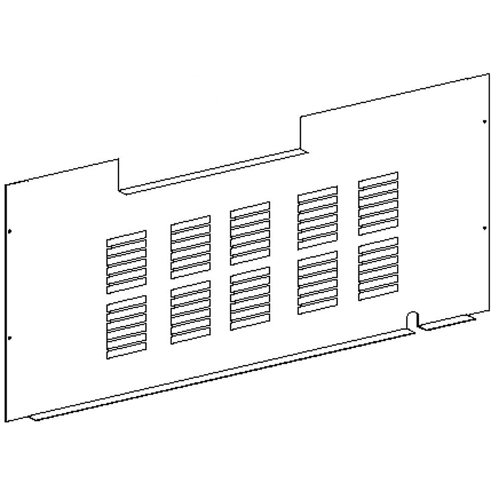 Whirlpool Part #w10782292, Cover | 14.00 x 7.75 x 0.50