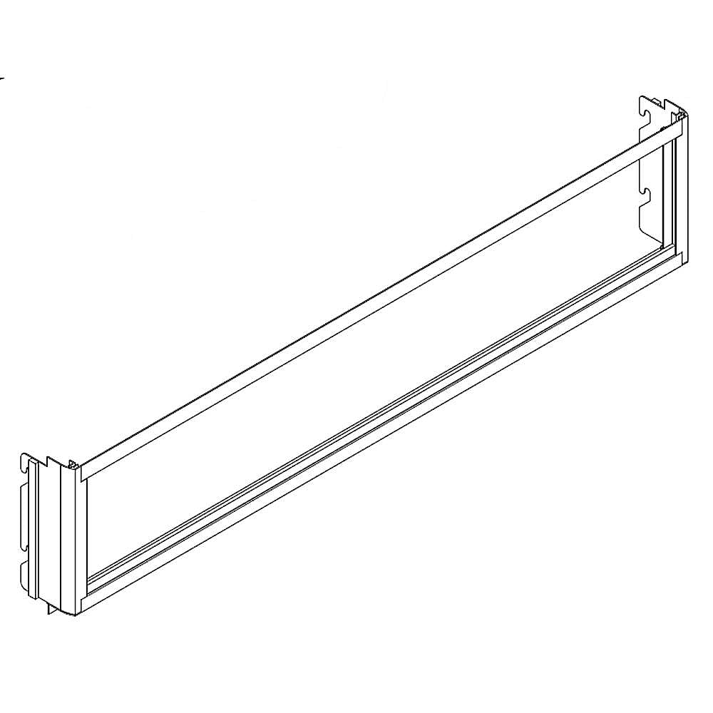 Part #w10782984, Refrigerator Grille Assembly / 47.25 x 8.50 x 3.25