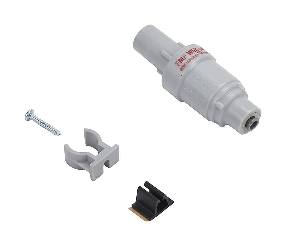 Part #w10786952, Refrigerator Water Pressure Regulator / 4.50 x 2.50 x 0.75