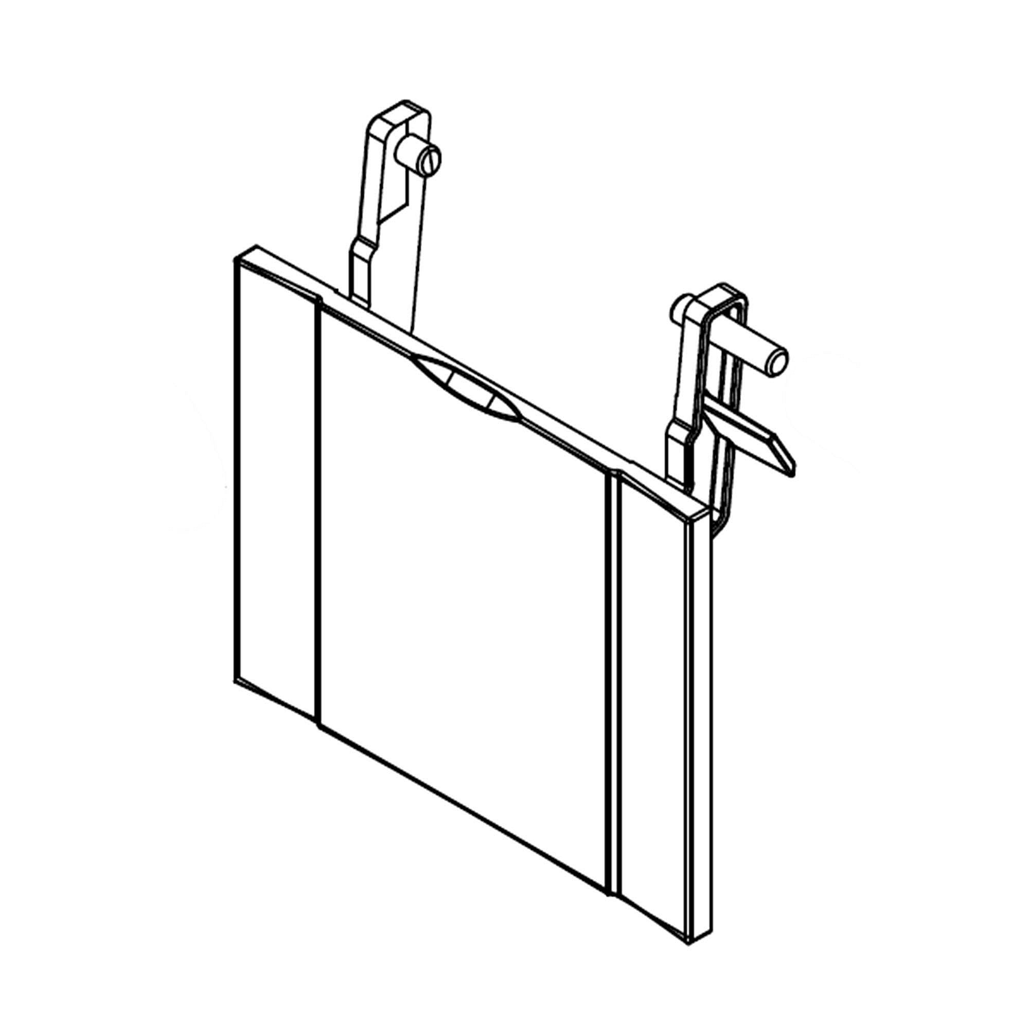 Part #w10792149, Pad-Ice, disp / 3.75 x 3.75 x 1.00