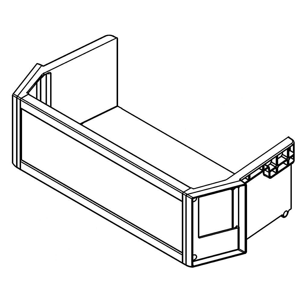 Part #w10793381, Refrigerator Door Gallon Bin / 14.00 x 7.00 x 4.00