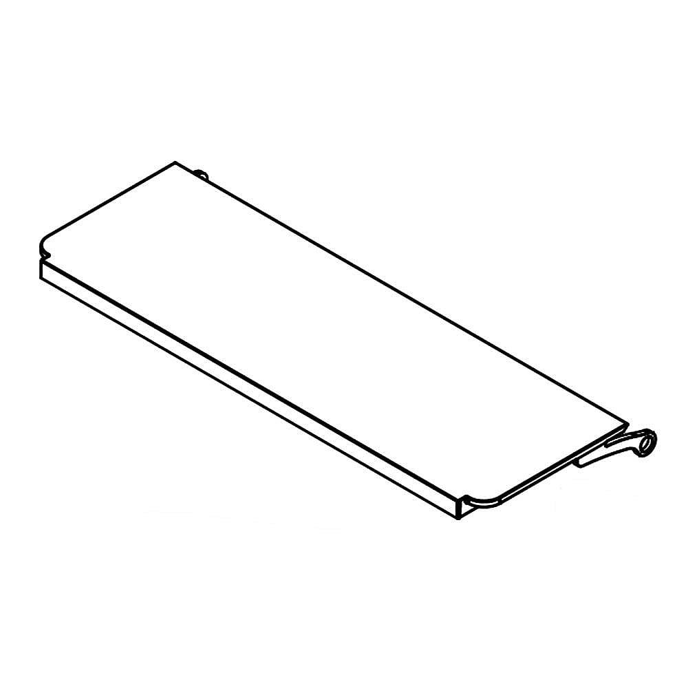 Part #w10795524, Lid-Utility / 12.00 x 4.75 x 0.50