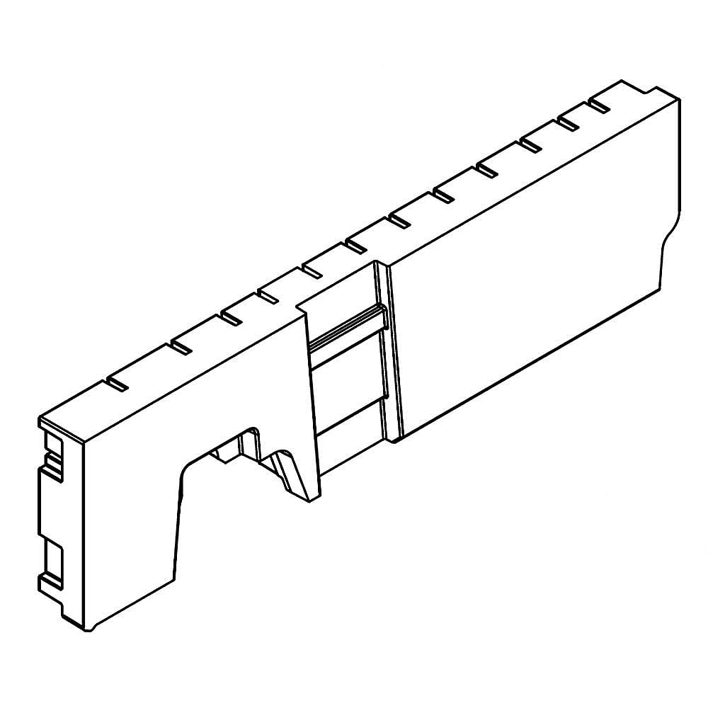 Whirlpool Part #w10796037, Insulation, Filter Housing | 14.75 x 4.13 x 1.13