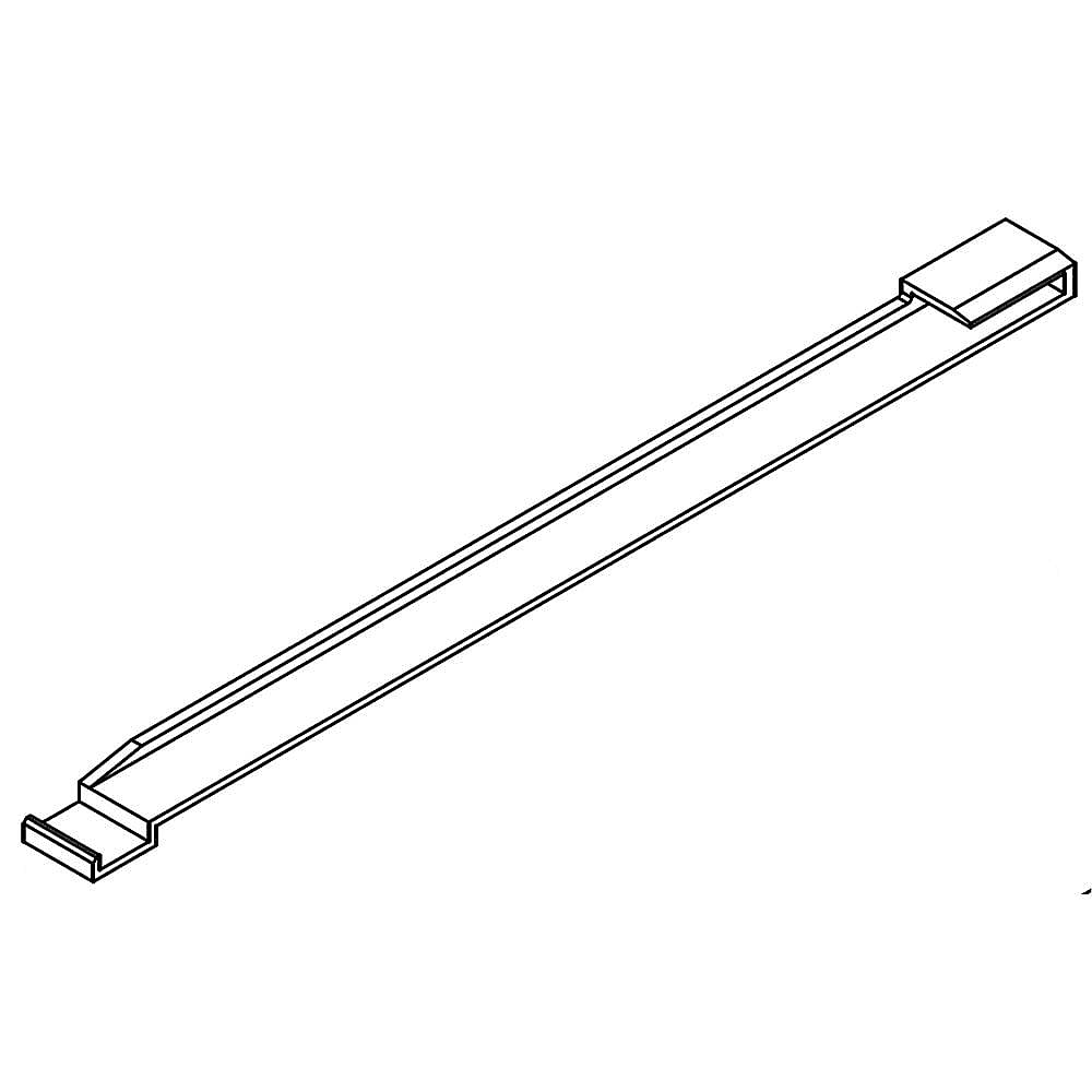 Part #w10797332, Glass Shelf / 11.00 x 1.00 x 1.00