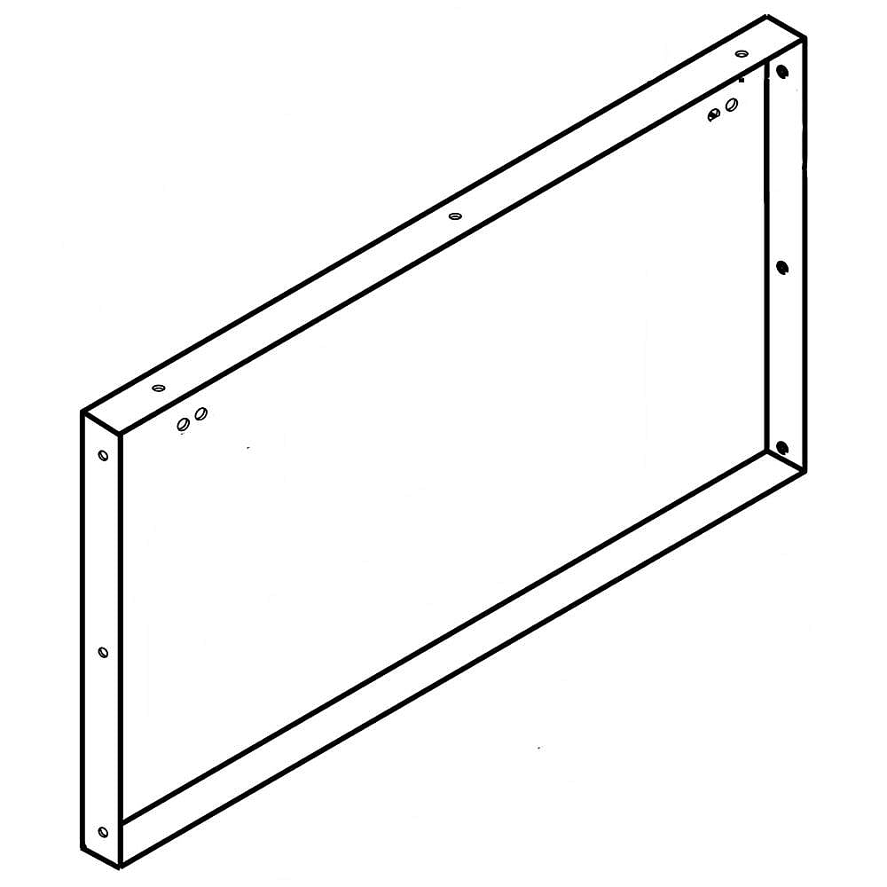 Part #w10799261, Refrigerator Freezer Door Skin (Stainless)
