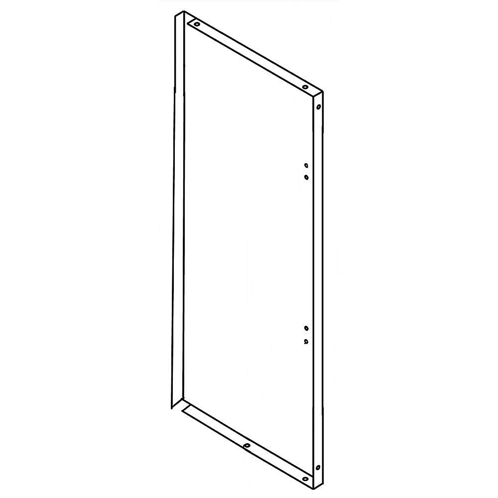 Part #w10799269, Refrigerator Door Skin (Stainless) / 53.25 x 27.00 x 5.50