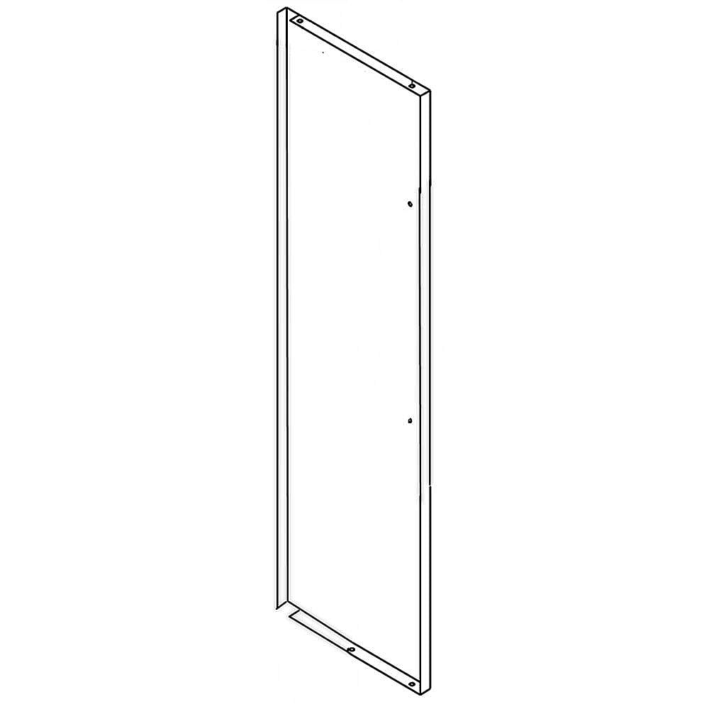 Part #w10800784, Refrigerator Door Skin (Stainless)