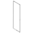 Refrigerator Door Outer Panel (stainless) for KitchenAid KBSD608EBS01 - Part W10800786