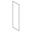Refrigerator Door Skin (black Stainless) for KitchenAid KBSN708MBS00 - Part W10800787