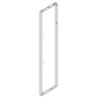 Refrigerator Freezer Door Outer Panel (stainless) for KitchenAid KBSN708MPS00 - Part W10800802