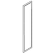 Refrigerator Freezer Door Gasket for KitchenAid KBSD606ESS01 - Part W10800803
