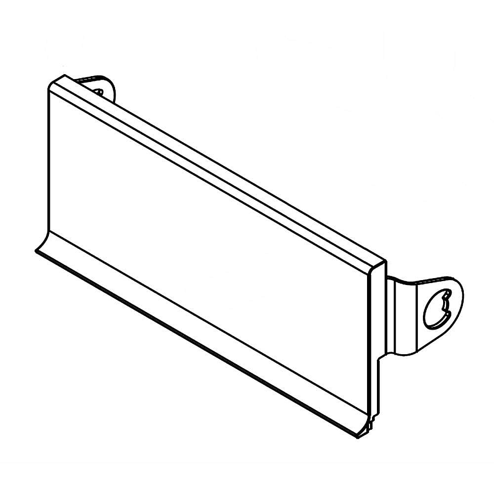 Part #w10803630, Door Assembly / 12.00 x 4.75 x 0.75