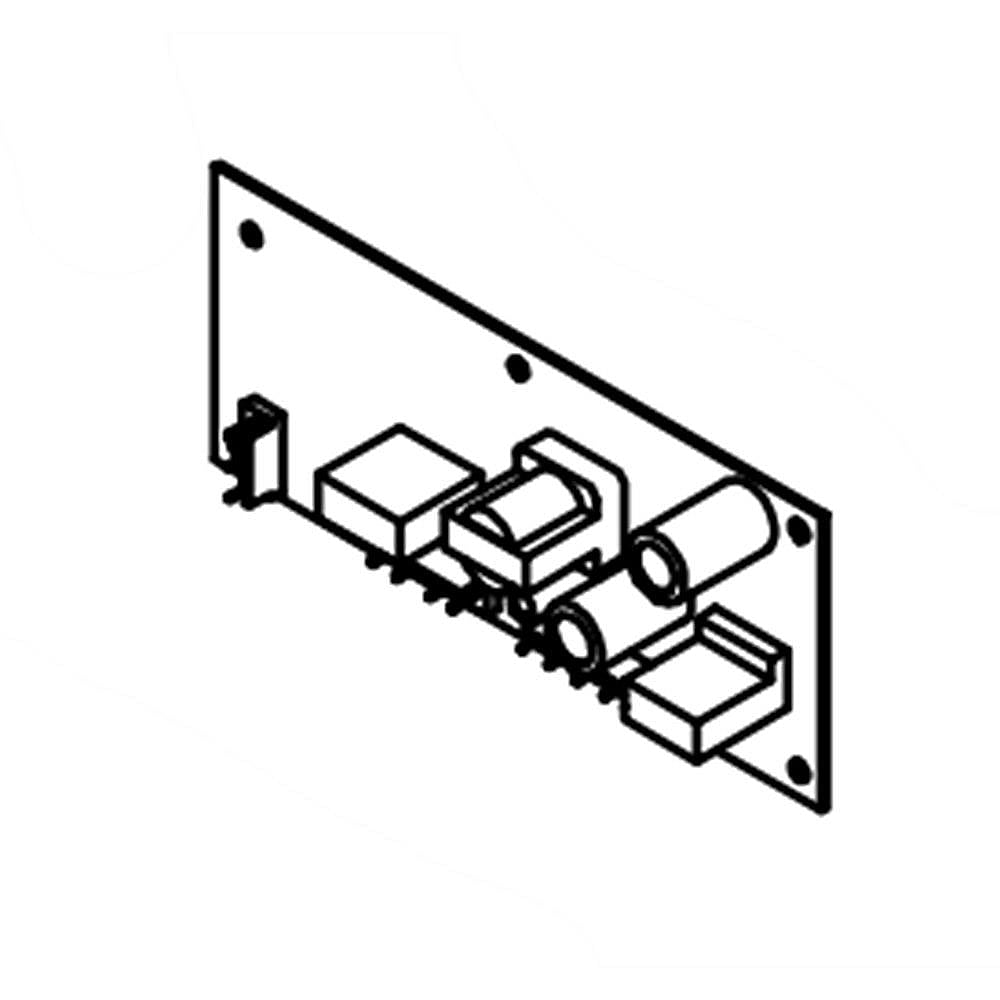 Part #w10808108, Beverage Cooler Electronic Control Board / 5.50 x 5.25 x 8.50