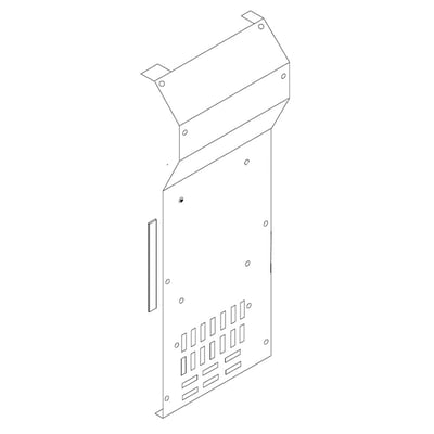 Refrigerator Evaporator Cover Assembly undefined