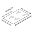 Refrigerator Glass Shelf for KitchenAid KBSD606ESS00 - Part W10814801