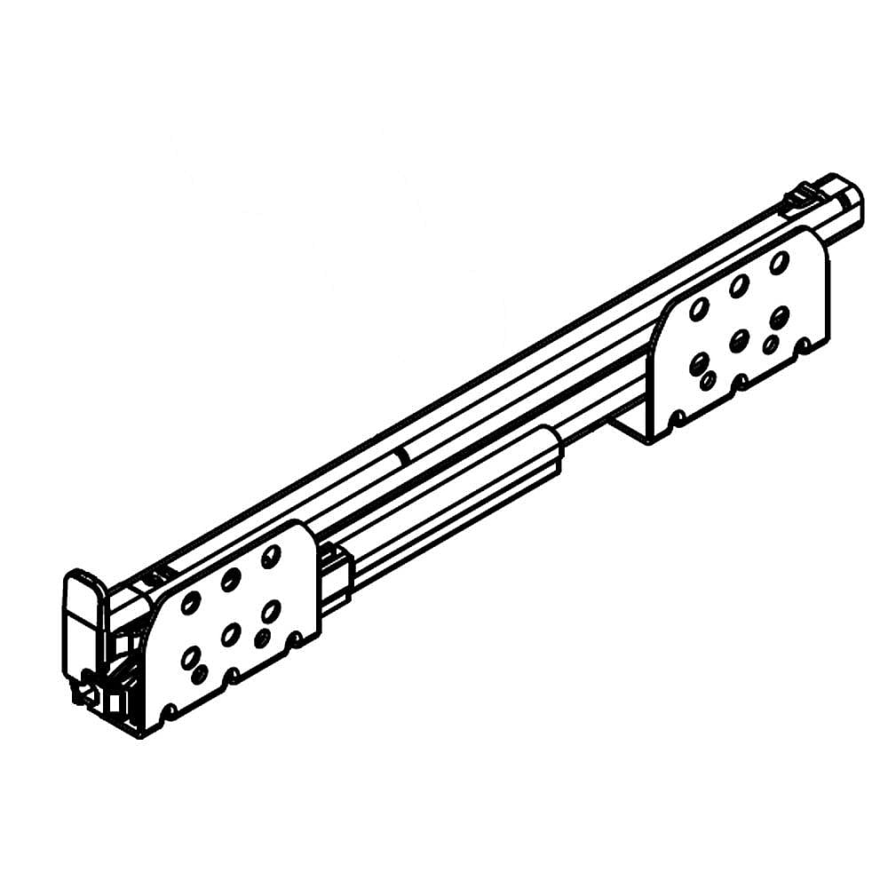 Part #w10814862, Glide, Platter (Right Hand) / 12.00 x 1.25 x 1.75