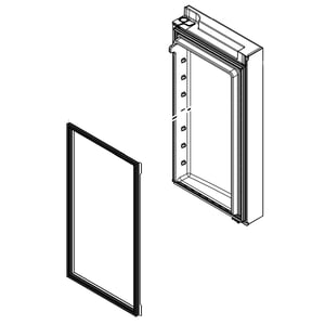 Refrigerator Door Assembly, Right (replaces W10634618) W10815687