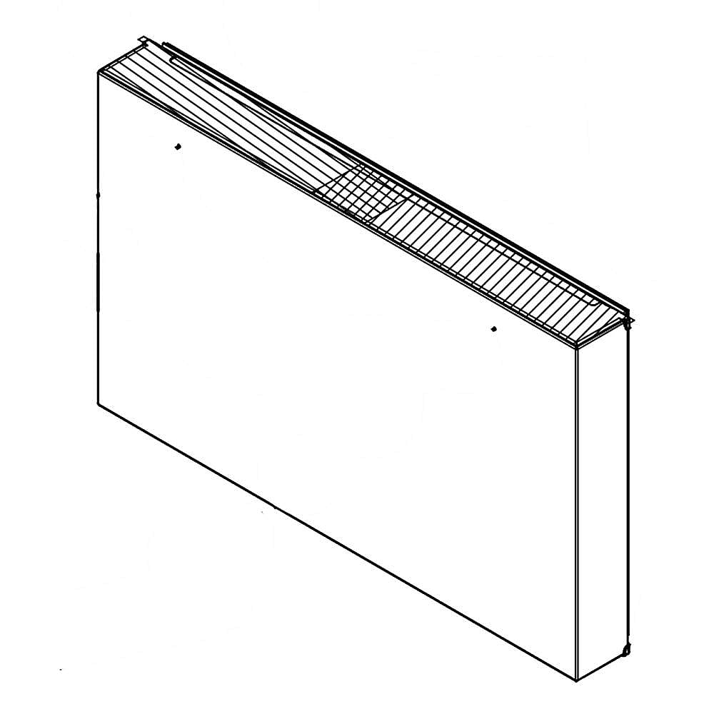 Part #w10815699, Refrigerator Door Assembly (Stainless) / 40.00 x 28.00 x 10.00