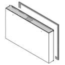 Refrigerator Freezer Door Assembly (stainless) (replaces W10634624) W10815701