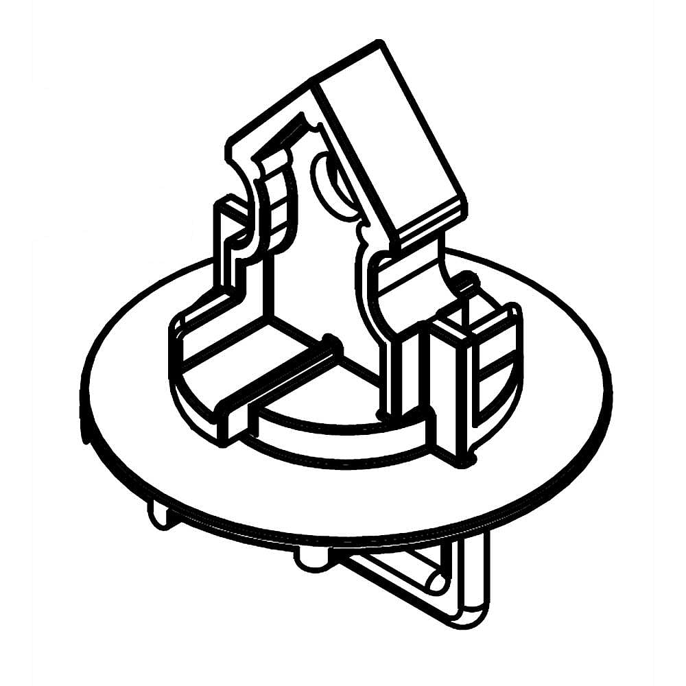 Part #w10815863, Clip-Btm Con / 1.75 x 1.50 x 1.00