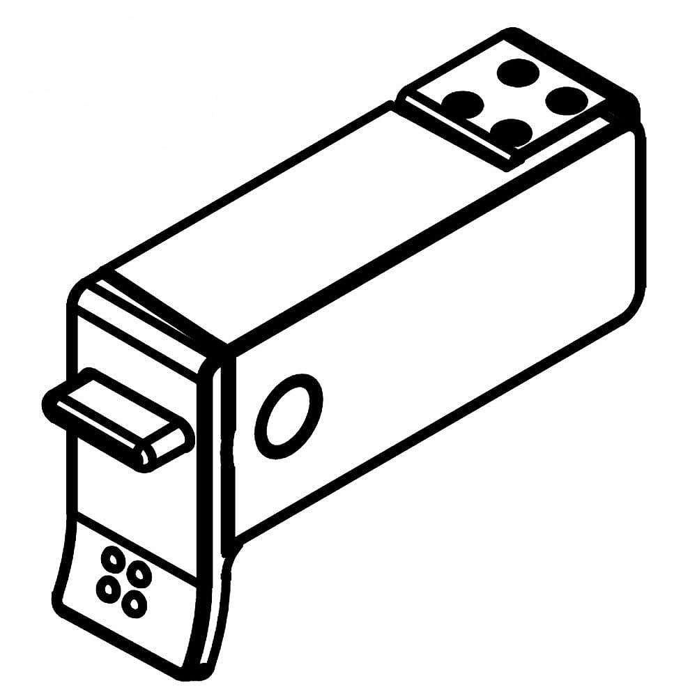 Part #w10817924, Block Assembly / 2.75 x 1.50 x 1.00