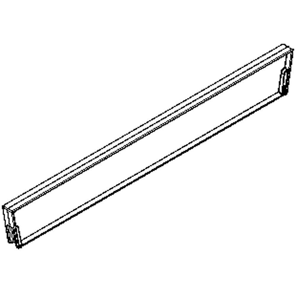 Part #w11340457, Refrigerator Pantry Drawer Divider / 21.50 x 2.75 x 0.75